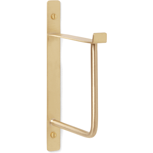 Ferm Living - Hang Rack - Messing Knag