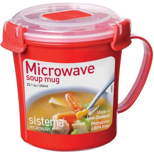 SISTEMA 656ml Microwave Soup Mug