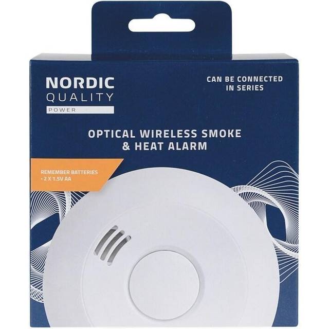 Nordic Quality Linkable optisk brandvarnare NQ189911 (1-pack)