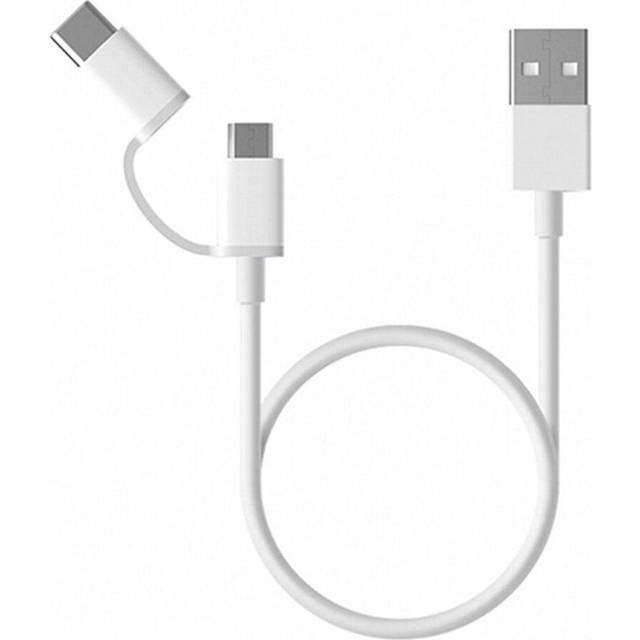 Mi 2-in-1 USB Cable (Micro USB to Type C)