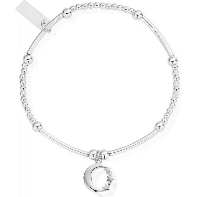 Chlobo mini moon & stars bracelet silver