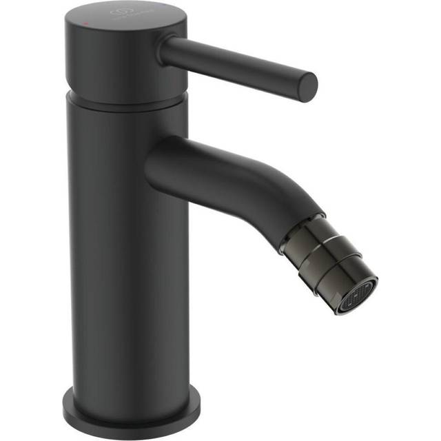 Ideal Standard Ceraline Silk Black Single Lever Bidet Mixer Tap With M