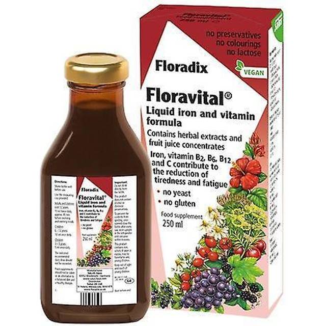 Floradix Floravital Liquid 250ml - N/A