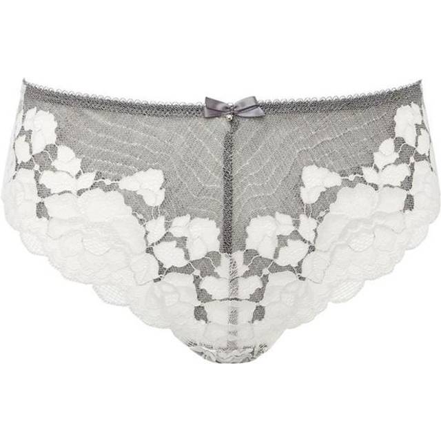 Fantasie Womens Marianna Brazilian Brief - Grey Cotton - Size X-Small