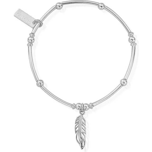 ChloBo Mini Noodle Ball Feather Bracelet SBMNB570