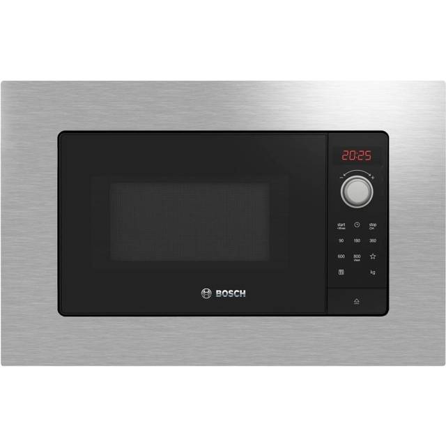 Bosch Serie | 2 BFL623MS3 - Mikrovågsugn - inbyggd - 20 liter - 800 W - rostfritt stål