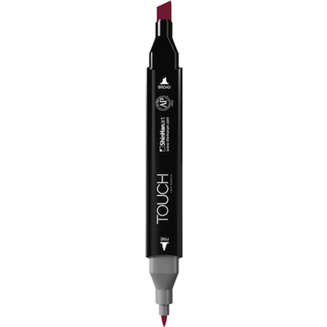 Shin Han : Touch Twin Marker Pen : Wine Red : R1