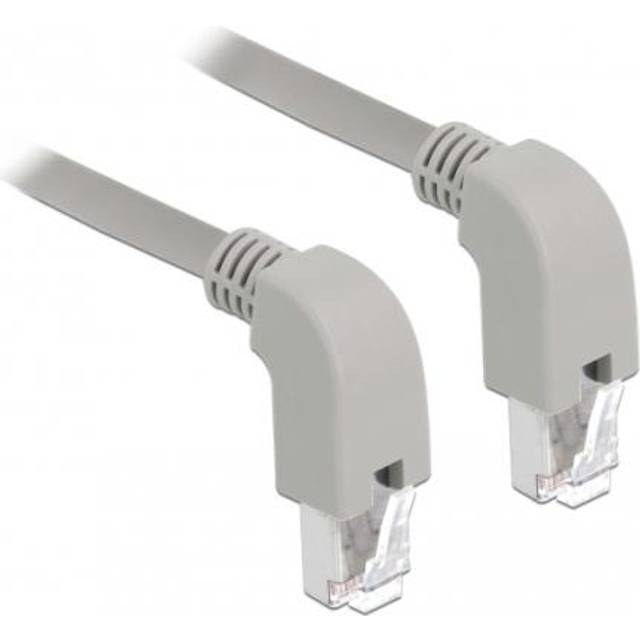 DeLock Downwards RJ45-RJ45 SF/UTP Cat5e 1m