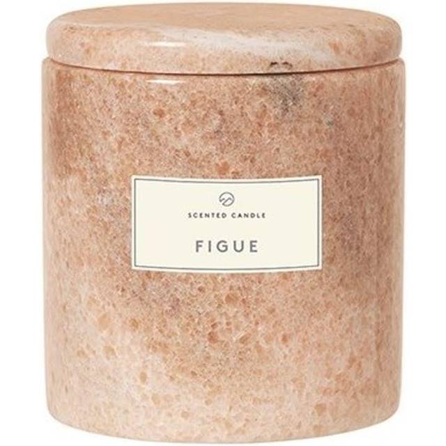 blomus Frable doftljus marmor Ø10 cm Indian tan-fikon - Beige