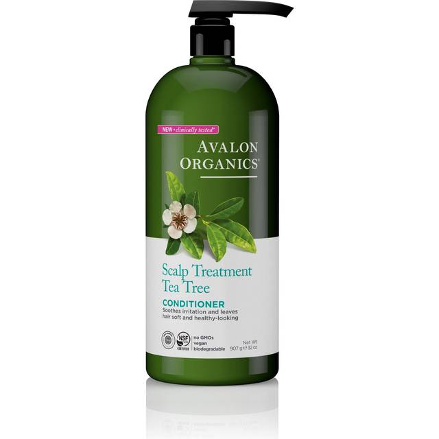 Avalon Organics Scalp Treatment Conditioner Tea Tree 32 oz