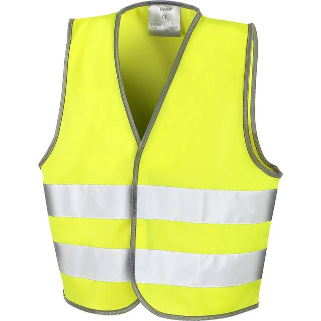 (7-9, Fluorescent Yellow) Result Core Kids Unisex Hi-Vis Safety Vest