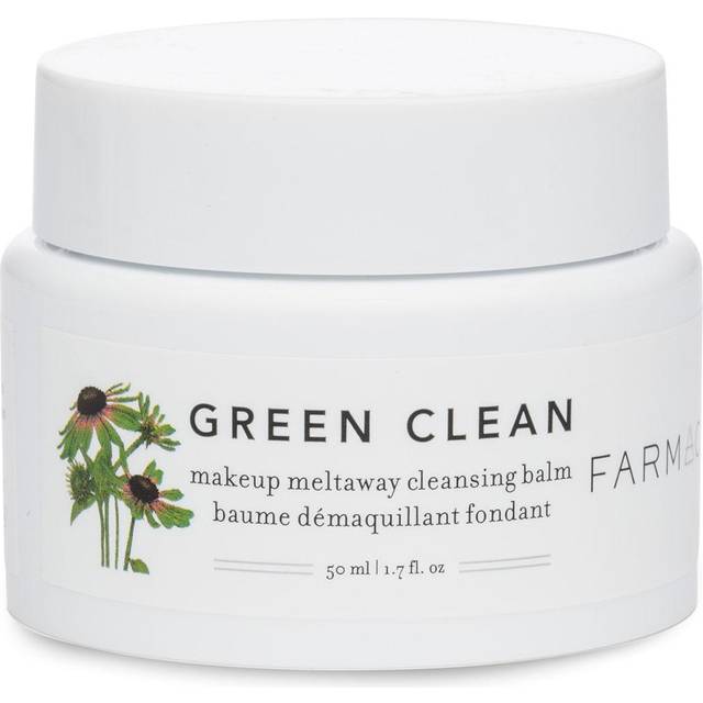 Farmacy Natural Makeup Remover - Green Clean Makeup Meltaway Cleansing Balm Cosmetic - Travel Size 1.7 oz