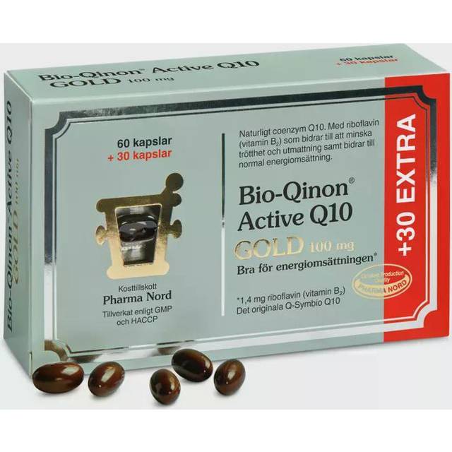 Bio-Qinon Active Q10 Gold 100 mg (60+30 KAPSLAR)