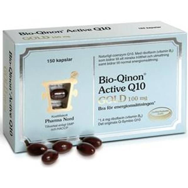Pharma Nord Bio-Qinon Active Q10 Gold 100 mg 150 kapslar - Multi