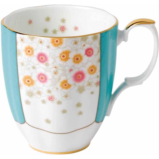 Royal Albert 100 Years Of Royal Albert 1930 Mint Deco Mug With $5 Credit