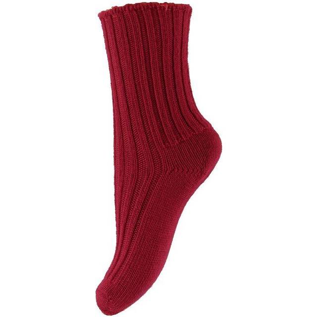 Joha Red Thermal Wool Socks - 31-34