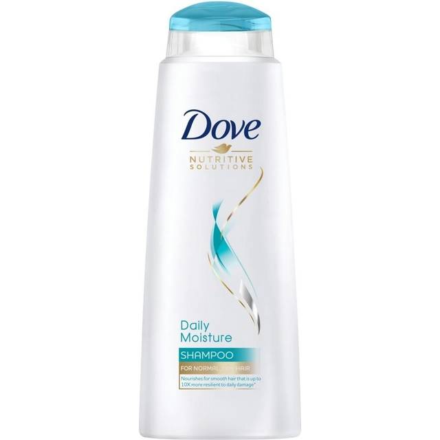 Dove Schampo för daglig vård Daily Moisture Stärker och återfuktar för mer motståndskraftigt hår 400 ml