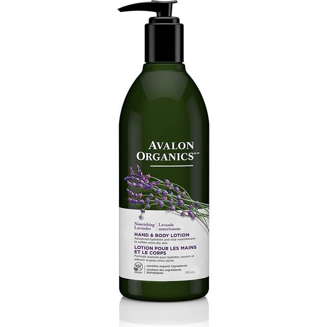 Avalon Organics Hand & Body Lotion Lavender 32 fl oz