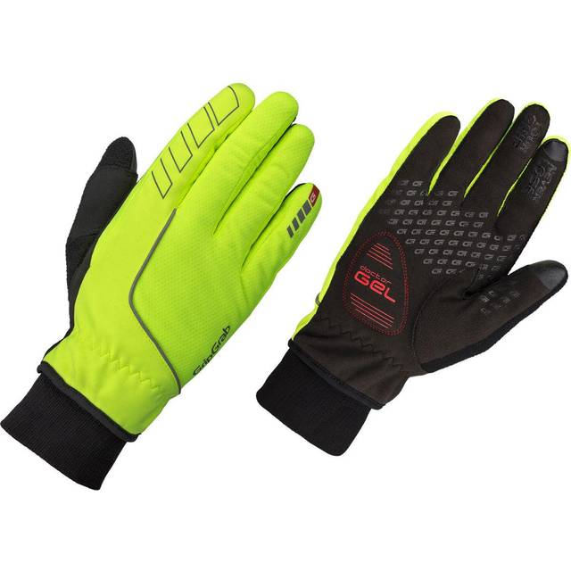 Handskar GripGrab Windster windproof Winter hi-vis gul XS 2016