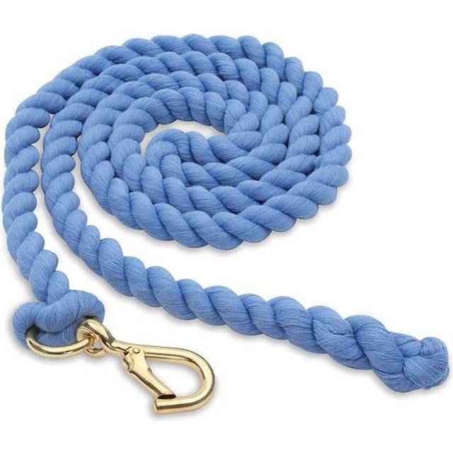 Shires Plain Headcollar Lead Rope - Red