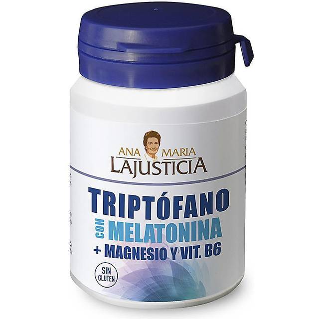 Tabletter Ana María Lajusticia Triptofano Con Melatonina Magnesio Y Magnesium Melatonin Tryptofan 60 antal (60 uds)