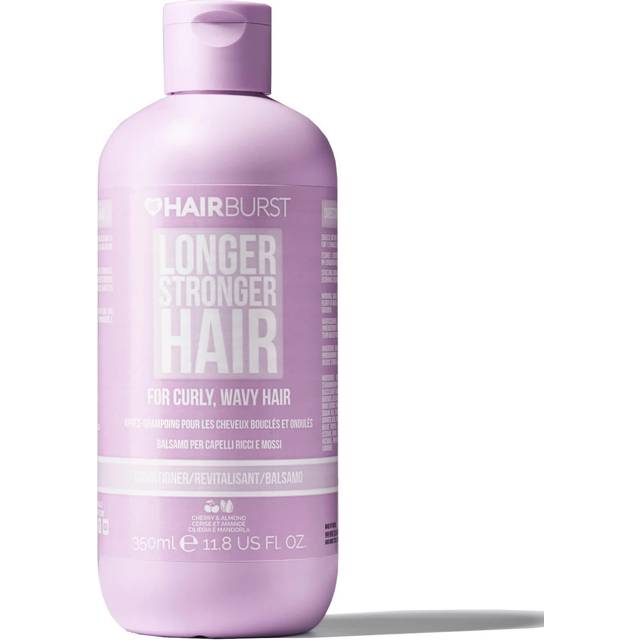 Hairburst Longer Stronger Hair Curly, Wavy Hair Fuktgivande balsam För vågigt och lockigt hår 350 ml