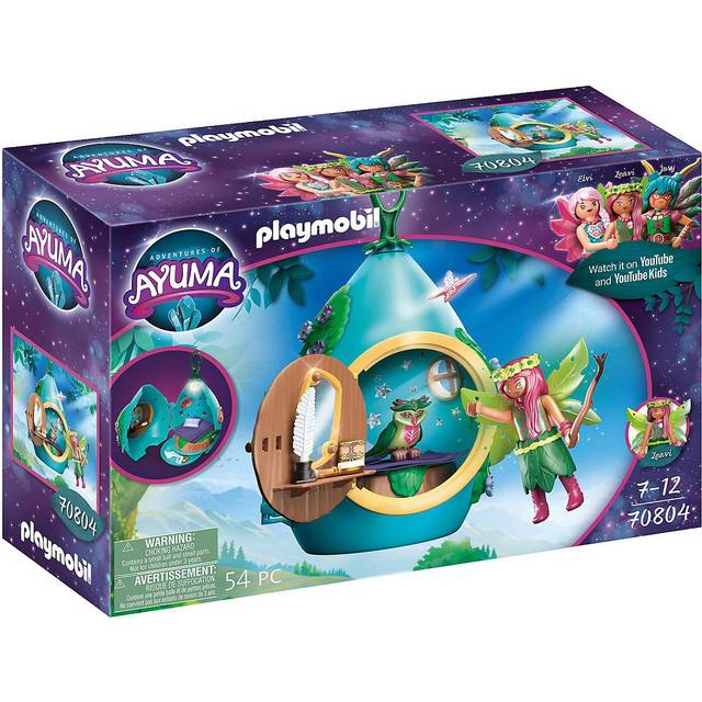PLAYMOBIL Adventures of Ayuma 70804 Fairy Hut, för åldrarna 7+