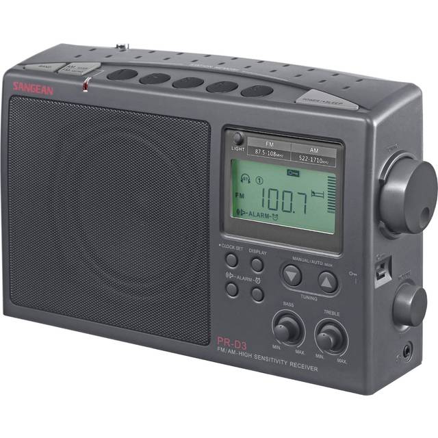 Sangean PR-D3 Svart
