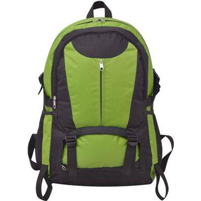 vidaXL Vandringsryggsäck 40 L svart och grön