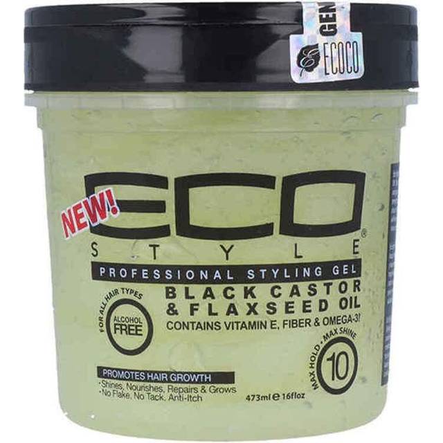 Eco Black Castor&amp;Linfröolja Gel 236 ml