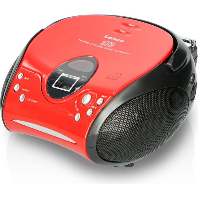 Lenco SCD-24, Radio CD-spelare SCD-24 för barn, Vit