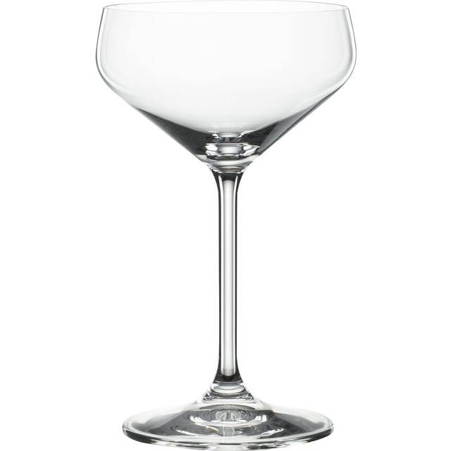 Style coupe champagneglas 4 st. - Klar