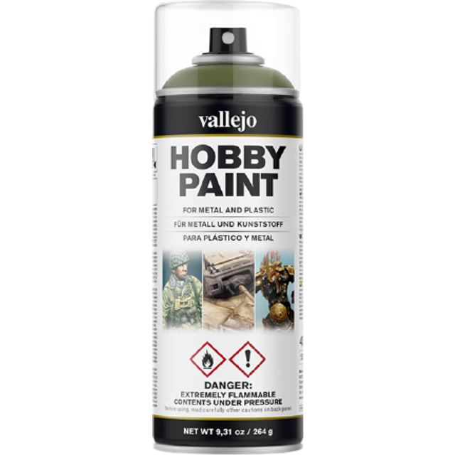 Vallejo - Hobby Paint Primer Sprays: Goblin Green - 400ml