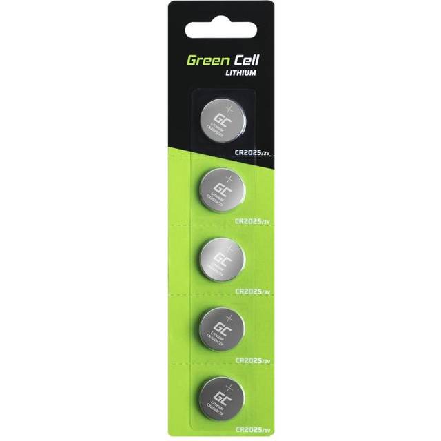 Green Cell batteri - 5 x CR2025 - Li