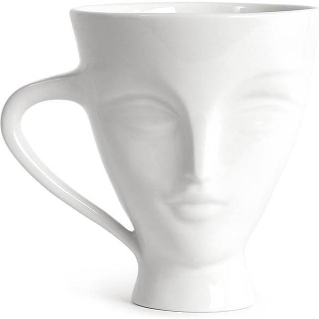 Jonathan Adler - Mug Muse - Blanc - Porcelaine - Designer Jonathan Adler