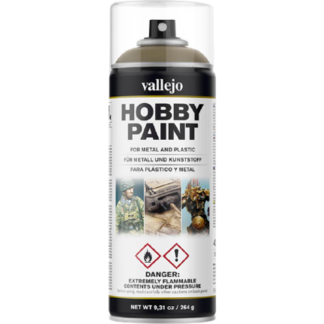 Vallejo - Hobby Paint Primer Sprays: US Khaki - 400ml