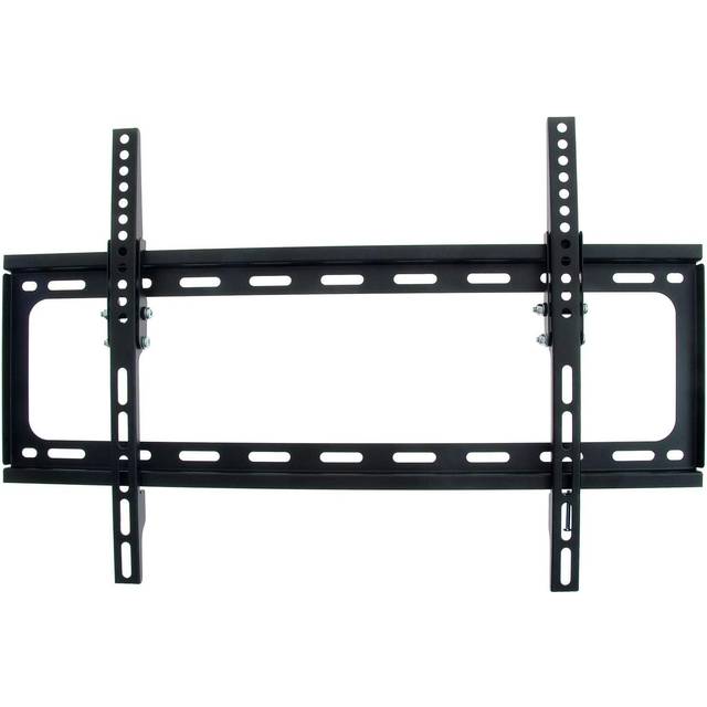 TTAP 32 to 70inch Slim Tilt TV Bracket - Black - 42 x 64.7 x 2.5cm