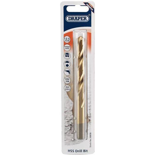 Draper HSS Titanium Coated Drill Bit 11mm Pack of 1