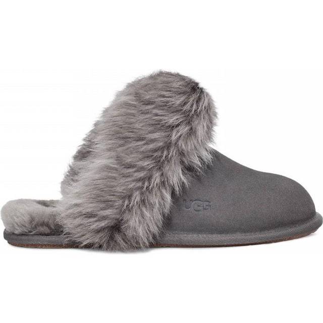 (WMNS) UGG Scuff Sis Slipper 'Charcoal' 1122750-CHRC - Grey