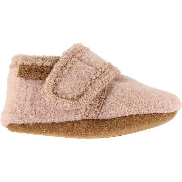 En Fant Baby Wool Slippers Stl. 23\24 - Tofflor Från Magasin - Bark (23\24)