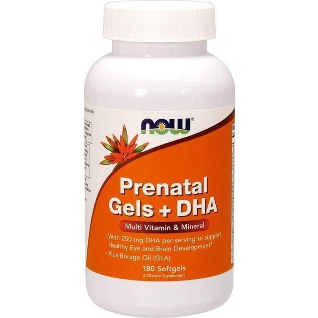 NOW Foods Prenatala Gelkapslar + DHA