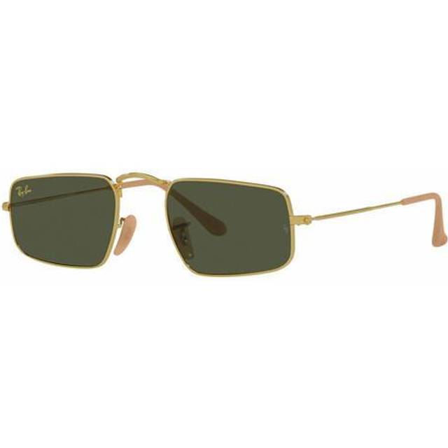 Ray-Ban RB 3957 919631, RECTANGLE Sunglasses, UNISEX, available with prescription - Gold