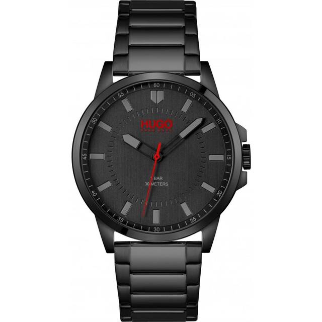 HUGO 1530187 First Black IP Bracelet Watch - W45295
