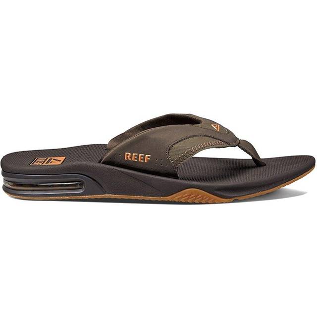 Reef Mens Fanning Flip-Flop Brown/Gum - Size UK 8