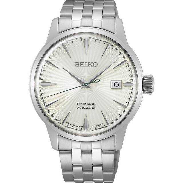 Seiko Herrenuhr Basic Line SRPG23J1 - silber