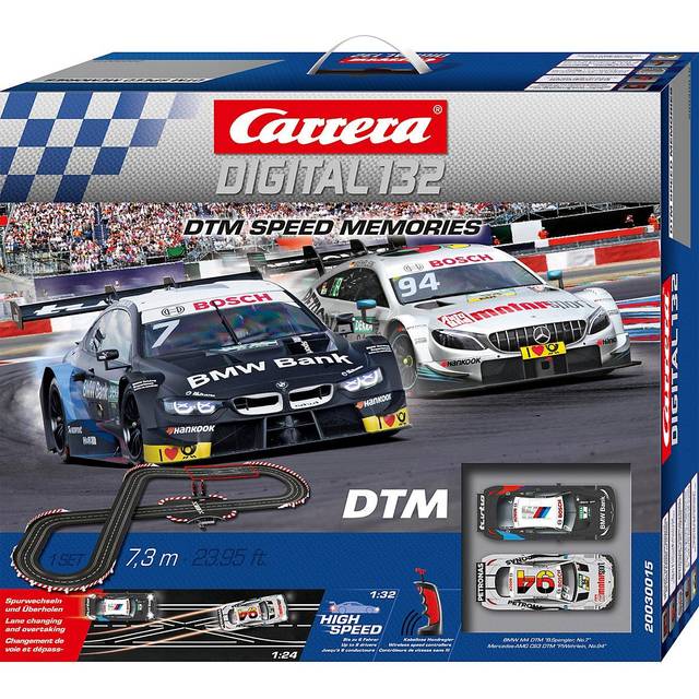 Carrera 20030015 Digital 132 Autorennbahn-Set "DTM Speed Memories"