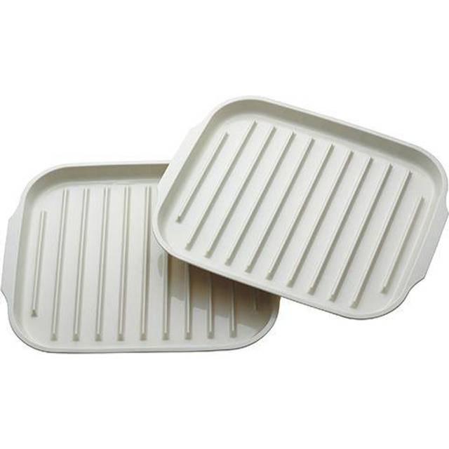 KitchenCraft Microwave Bacon Rack Set of 2 25x20cm