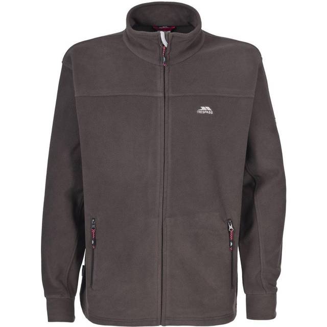 (XS, Khaki) Trespass Mens Bernal Full Zip Fleece Jacket
