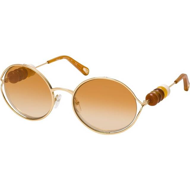 Gold/Brown Shaded Sunglasses