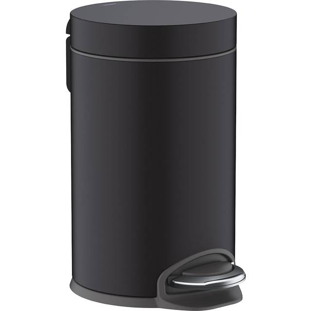 Hansgrohe AddStoris Matt Black Free Standing 3L Pedal Bin